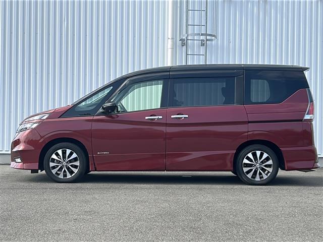 セレナ ハイウェイスター VセレクションII 純正ナビ 衝突軽減ブレーキ LEDライト レーダークルーズコントロール バックカメラ ETC ドライブレコーダー 両側電動スライドドア コーナーセンサー フォグランプ スマートキー 純正16インチAW(35枚目)