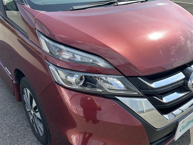 セレナ ハイウェイスター VセレクションII 純正ナビ 衝突軽減ブレーキ LEDライト レーダークルーズコントロール バックカメラ ETC ドライブレコーダー 両側電動スライドドア コーナーセンサー フォグランプ スマートキー 純正16インチAW(37枚目)