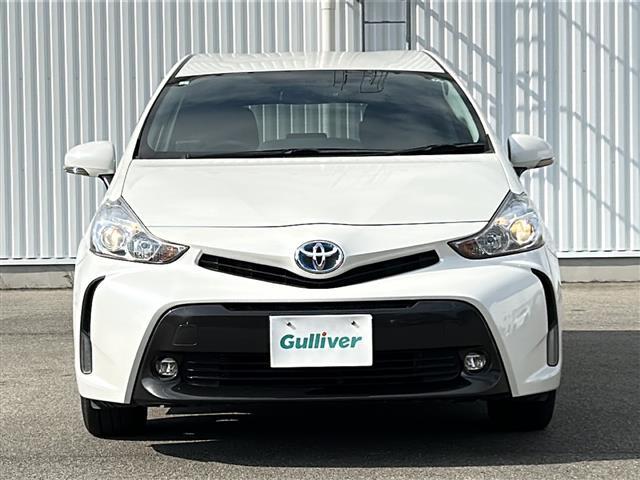 プリウスアルファ S 純正8インチナビ LEDヘッドライト ETC バックカメラ ドライブレコーダー フルセグTV スマートキー スペアキー1本 横滑り防止装置 Bluetooth 純正フロアマット プッシュスタートボタン(30枚目)