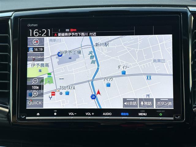 オデッセイハイブリッド ハイブリッド　全方位カメラ／純正ナビ／両側パワースライドドア／ブラインドスポットモニター／ハーフレザー／パワーシート／衝突軽減システム／ドライブレコーダー／クルーズコントロール／シートヒーター／オットマン／ＬＥＤ（5枚目）