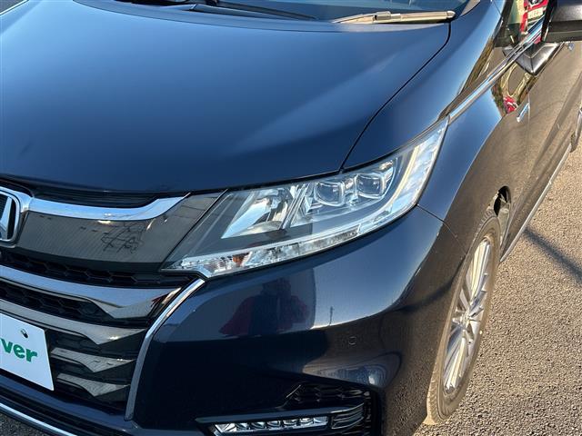 オデッセイハイブリッド ハイブリッド　全方位カメラ／純正ナビ／両側パワースライドドア／ブラインドスポットモニター／ハーフレザー／パワーシート／衝突軽減システム／ドライブレコーダー／クルーズコントロール／シートヒーター／オットマン／ＬＥＤ（36枚目）