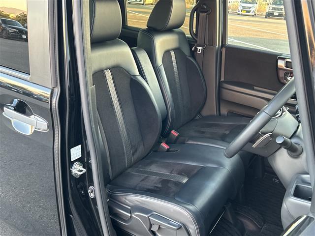 Ｎ－ＢＯＸカスタム Ｇ・Ｌターボホンダセンシング　純正ナビ／両側パワースライドドア／ビルトインＥＴＣ／ワンオーナー／バックカメラ／フルセグＴＶ／衝突軽減システム／ハーフレザー／シートヒーター／クルーズコントロール／フォグランプ／レーンキープアシスト（19枚目）