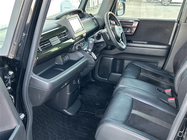 Ｎ－ＢＯＸカスタム Ｇ・Ｌターボホンダセンシング　純正ナビ／両側パワースライドドア／ビルトインＥＴＣ／ワンオーナー／バックカメラ／フルセグＴＶ／衝突軽減システム／ハーフレザー／シートヒーター／クルーズコントロール／フォグランプ／レーンキープアシスト（20枚目）