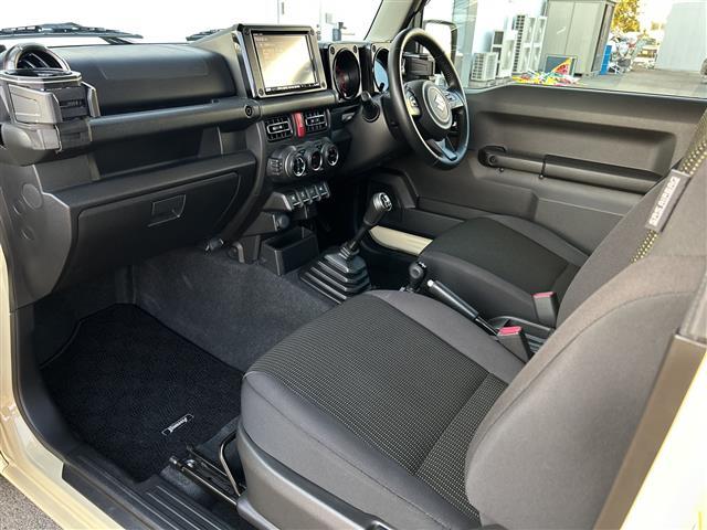 ジムニー XC 純正8インチナビ 衝突軽減ブレーキ LEDライト オートマチックハイビーム ETC 5速MT 4WD クルーズコントロール 純正16インチAW スマートキー スペアキー有 シートヒーター フルセグTV(18枚目)