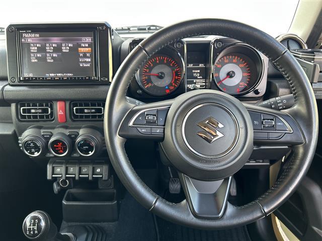 ジムニー XC 純正8インチナビ 衝突軽減ブレーキ LEDライト オートマチックハイビーム ETC 5速MT 4WD クルーズコントロール 純正16インチAW スマートキー スペアキー有 シートヒーター フルセグTV(36枚目)