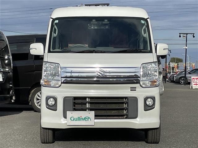 エブリイワゴン ＰＺターボスペシャル　純正ＳＤナビ　衝突被害軽減ブレーキ　横滑り防止装置　レーンキープアシスト　クリアランスソナー　両側パワースライドドア　Ｄ席シートヒーター　レザー調シートカバー　ステアリングリモコン　プッシュスタート（2枚目）