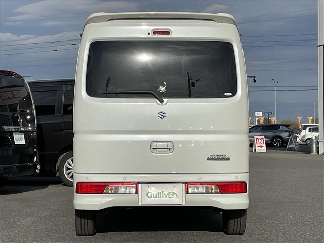 エブリイワゴン ＰＺターボスペシャル　純正ＳＤナビ　衝突被害軽減ブレーキ　横滑り防止装置　レーンキープアシスト　クリアランスソナー　両側パワースライドドア　Ｄ席シートヒーター　レザー調シートカバー　ステアリングリモコン　プッシュスタート（3枚目）