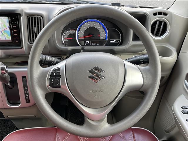 エブリイワゴン ＰＺターボスペシャル　純正ＳＤナビ　衝突被害軽減ブレーキ　横滑り防止装置　レーンキープアシスト　クリアランスソナー　両側パワースライドドア　Ｄ席シートヒーター　レザー調シートカバー　ステアリングリモコン　プッシュスタート（8枚目）