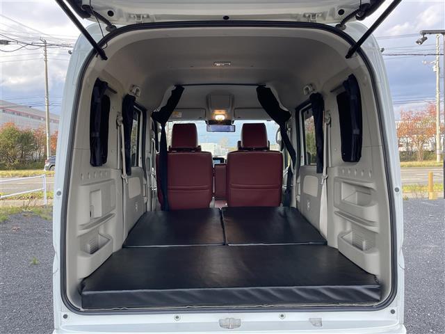 エブリイワゴン ＰＺターボスペシャル　純正ＳＤナビ　衝突被害軽減ブレーキ　横滑り防止装置　レーンキープアシスト　クリアランスソナー　両側パワースライドドア　Ｄ席シートヒーター　レザー調シートカバー　ステアリングリモコン　プッシュスタート（15枚目）