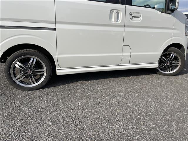 エブリイワゴン ＰＺターボスペシャル　純正ＳＤナビ　衝突被害軽減ブレーキ　横滑り防止装置　レーンキープアシスト　クリアランスソナー　両側パワースライドドア　Ｄ席シートヒーター　レザー調シートカバー　ステアリングリモコン　プッシュスタート（32枚目）