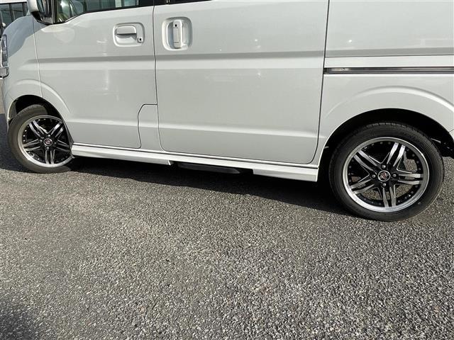 エブリイワゴン ＰＺターボスペシャル　純正ＳＤナビ　衝突被害軽減ブレーキ　横滑り防止装置　レーンキープアシスト　クリアランスソナー　両側パワースライドドア　Ｄ席シートヒーター　レザー調シートカバー　ステアリングリモコン　プッシュスタート（33枚目）