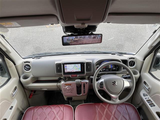 エブリイワゴン ＰＺターボスペシャル　純正ＳＤナビ　衝突被害軽減ブレーキ　横滑り防止装置　レーンキープアシスト　クリアランスソナー　両側パワースライドドア　Ｄ席シートヒーター　レザー調シートカバー　ステアリングリモコン　プッシュスタート（42枚目）