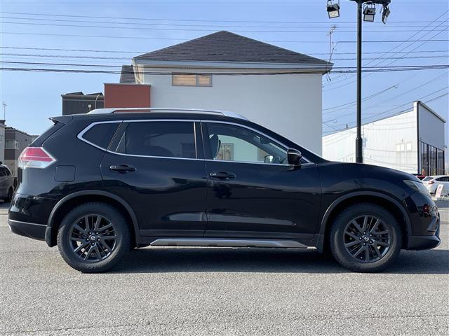 エクストレイル 20XブラクエクストリーマXエマージェンシブレーキP 純正ディーラーOPナビ エマージェンシーブレーキ 横滑り防止装置 ヒルディセントコントロール レーンキープアシスト クリアランスソナー ビルトインETC アイドリングストップ 前席シートヒーター(4枚目)