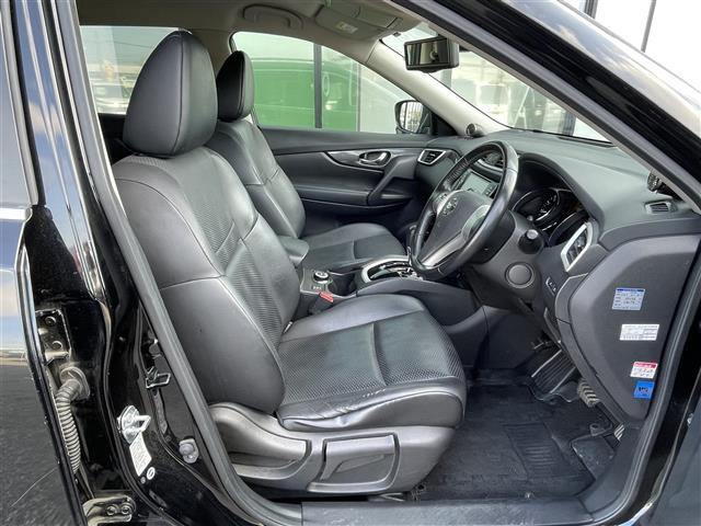 エクストレイル 20XブラクエクストリーマXエマージェンシブレーキP 純正ディーラーOPナビ エマージェンシーブレーキ 横滑り防止装置 ヒルディセントコントロール レーンキープアシスト クリアランスソナー ビルトインETC アイドリングストップ 前席シートヒーター(9枚目)