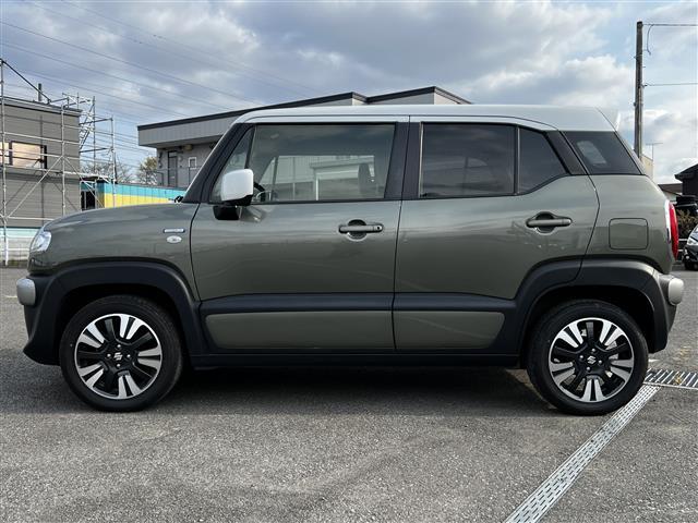 クロスビー ハイブリッドMV 社外メモリーナビ スズキセーフティサポート 衝突被害軽減ブレーキ 横滑り防止装置 ダウンヒルアシストコントロール グリップコントロール レーダークルーズコントロール レーンキープアシスト(5枚目)