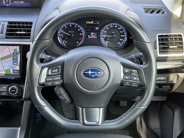 レヴォーグ 1.6GTアイサイト 社外メモリーナビ アイサイト 衝突被害軽減ブレーキ 横滑り防止装置 レーダークルーズコントロール レーンキープアシスト リアパーキングセンサー バックカメラ ETC ドライブレコーダー アイドリング(8枚目)