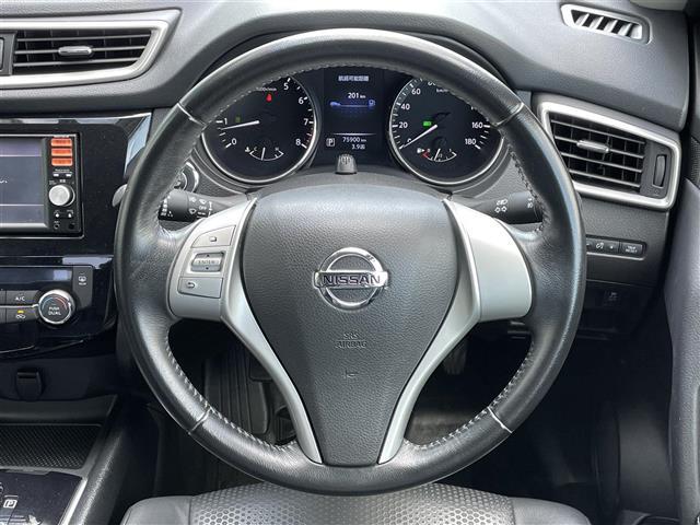 エクストレイル 20X 純正ディーラーOPナビ 横滑り防止装置 ヒルディセントコントロール バックカメラ ETC アイドリングストップ ECOMODE 前席シートヒーター カプロンシート プッシュスタート スマートキー(8枚目)