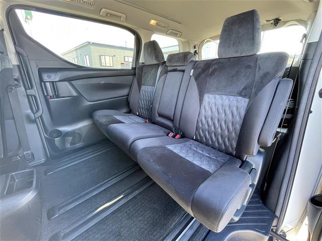 アルファード 2.5S 社外SDナビ 社外フリップダウンモニター トヨタセーフティセンス 衝突被害軽減ブレーキ 横滑り防止装置 レーダークルーズコントロール レーンキープアシスト クリアランスソナー バックカメラ(14枚目)