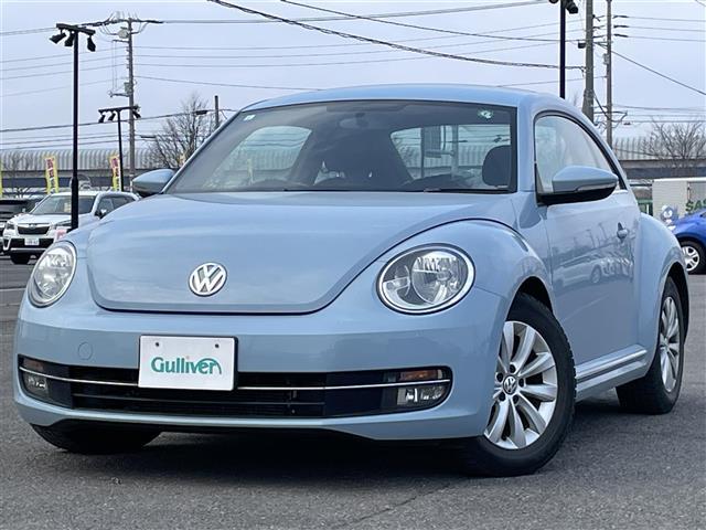 ザ・ビートル デザイン　ワンオーナー　社外メモリーナビ　横滑り防止装置　クルーズコントロール　ＥＴＣ　革巻きステアリング　ＭＴモード付ＡＴ　リモコンキー　ハロゲンヘッドライト　フォグランプ　ヘッドライトレベライザー（6枚目）