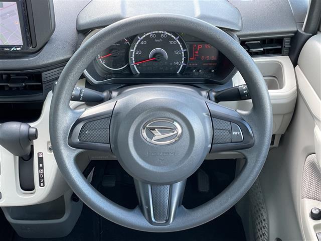 ムーヴ Ｌ　社外ＳＤナビ　横滑り防止装置　バックカメラ　ＥＴＣ　ドライブレコーダー　エコアイドル　ＰＷＲＭＯＤＥ　リモコンキー　ハロゲンヘッドライト　ヘッドライトレベライザー　電動格納ミラー　フロアマット（8枚目）