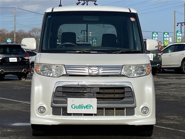 タント カスタムＬ　ワンオーナー　純正ＳＤナビ　ＥＴＣ　アイドリングストップ　片側スライドドア　スマートキー　キセノンヘッドライト　フォグランプ　電動格納ミラー　ウィンカーミラー　純正フロアマット　ドアバイザー（2枚目）