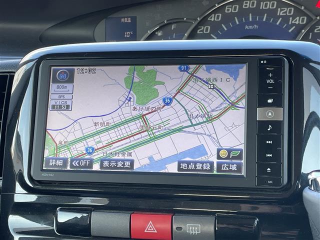 タント カスタムＬ　ワンオーナー　純正ＳＤナビ　ＥＴＣ　アイドリングストップ　片側スライドドア　スマートキー　キセノンヘッドライト　フォグランプ　電動格納ミラー　ウィンカーミラー　純正フロアマット　ドアバイザー（18枚目）