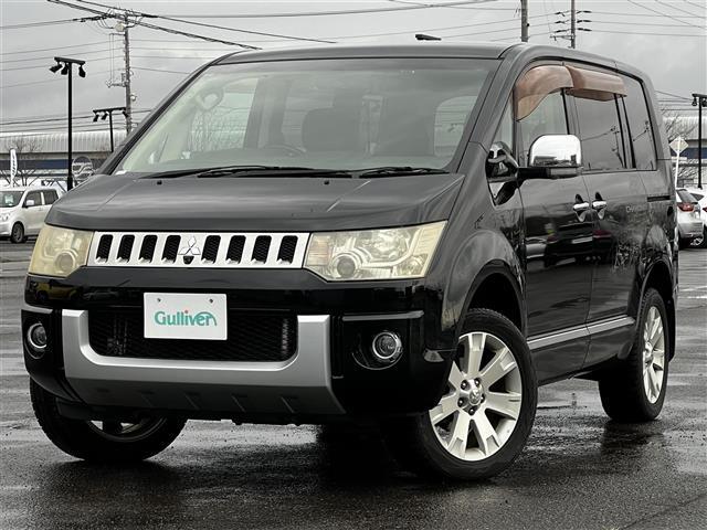 デリカD:5 シャモニー 純正HDDナビ バックカメラ ビルトインETC 両側パワースライドドア D席パワーシート 前席シートヒーター 革巻きウッドコンビステアリング ステアリングリモコン パドルシフト MTモード付AT(6枚目)