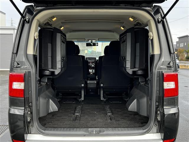 デリカD:5 シャモニー 純正HDDナビ バックカメラ ビルトインETC 両側パワースライドドア D席パワーシート 前席シートヒーター 革巻きウッドコンビステアリング ステアリングリモコン パドルシフト MTモード付AT(17枚目)