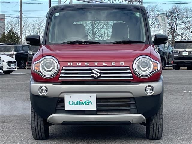 ハスラー ＪスタイルＩＩ　純正オーディオ　デュアルカメラブレーキサポート　横滑り防止装置　ヒルディセントコントロール　グリップコントロール　アイドリングストップ　前席シートヒーター　ハーフレザーシート　革巻きステアリング（2枚目）