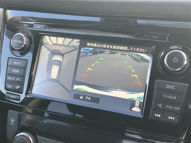エクストレイル ２０Ｘ　エマージェンシーブレーキパッケージ　純正ＳＤナビ／フルセグＴＶ／純正エンジンスターター／全方位カメラ／ＥＴＣ／前席シートヒーター／エマージェンシーブレーキ／フロント・リアソナー／ＬＥＤヘッドライト／オートライト／スマートキー（6枚目）