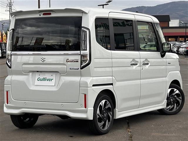 スペーシアカスタム ハイブリッドXSターボ 純正ナビ/フルセグTV/全方位カメラ/スズキセーフティーサポート/デュアルセンサーブレーキサポート/ふらつき警報/車線逸脱抑制/発進お知らせ/両側パワースライドドア/ハーフレザーシート(41枚目)