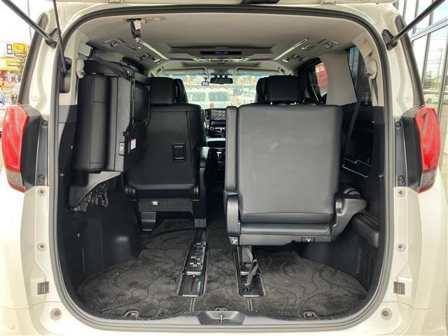 アルファードハイブリッド SR Cパッケージ アルパイン ビックXナビ/フルセグTV/夏冬タイヤ/社外ドライブレコーダー前後/バックカメラ/社外フリップダウンモニター/ツインムーンルーフ/両側パワースライドドア/パワーバックドア(34枚目)