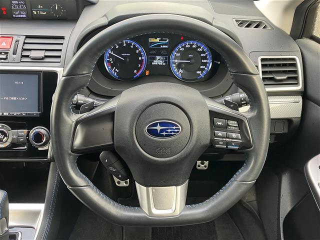 レヴォーグ 1.6GT-Sアイサイト 社外SDナビ/フルセグTV/バックカメラ/クルーズコントロール/レーンキープアシスト/先行車発進通知/車線逸脱警報/衝突軽減ブレーキ/パワーシート/シートヒーター/フロアマット/ETC/スマートキー(4枚目)