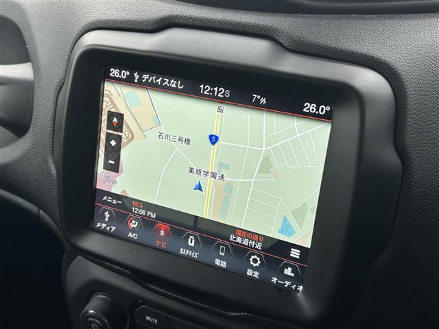 ジープ・レネゲード トレイルホーク 純正ナビ/フルセグTV/純正AW付き夏冬タイヤ/バックカメラ/ドライブレコーダー/クルーズコントロール/車線逸脱警報/ブラインドスポットモニター/コーナーセンサー/ルーフレール/ETC/ワンオーナー(6枚目)