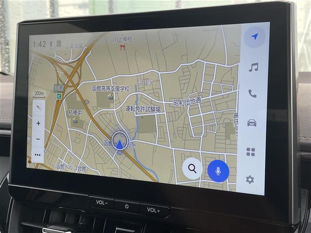 カローラツーリング ハイブリッド　ダブルバイビー　純正メモリナビ／フルセグＴＶ／Ｂカメラ／レーダークルーズコントロール／ブラインドスポットモニター／レーンキープアシスト／コーナーセンサー／衝突軽減ブレーキ／オートハイビーム／シートヒーター／スペアキー（7枚目）