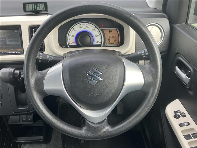 アルト Ｘ　社外メモリーナビ／ワンセグＴＶ／ワンオーナー／スズキセーフティーサポート／前席シートヒーター／横滑り防止／アイドリングストップ（2枚目）