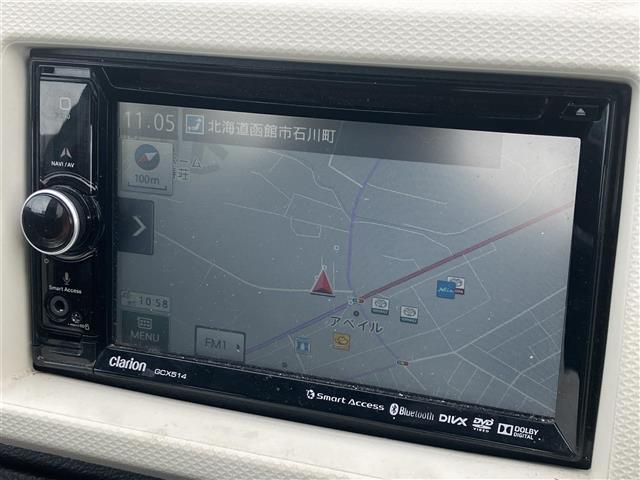 アルト Ｘ　社外メモリーナビ／ワンセグＴＶ／ワンオーナー／スズキセーフティーサポート／前席シートヒーター／横滑り防止／アイドリングストップ（4枚目）