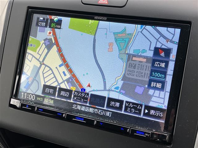 フリード Ｇ・ホンダセンシング　ワンオーナー／社外ナビ／フルセグＴＶ／純正エンジンスターター／ドライブレコーダー／バックカメラ／寒冷地仕様／両側パワースライドドア／シートヒーター／レーダークルーズコントロール／レーンキープアシスト（6枚目）