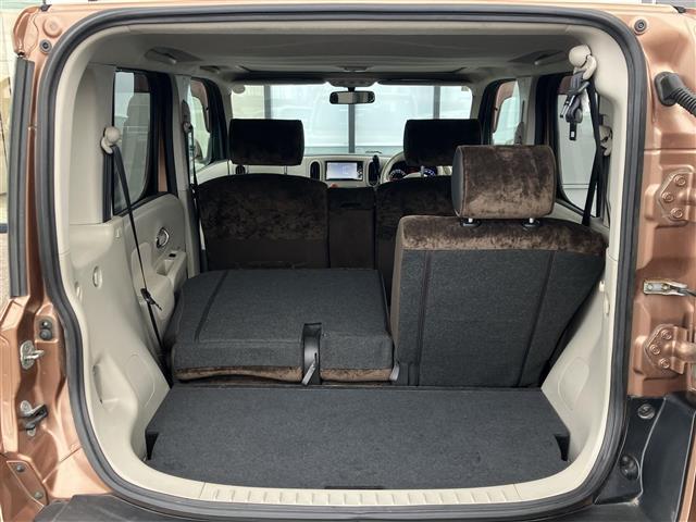 キューブ 15X FOUR Vセレクション 社外メモリーナビ/フルセグTV/純正エンジンスターター/ガラスルーフ/切替4WD/ECO MODE/オートライト/フォグランプ/プッシュスタート/スマートキー/スペアキー(31枚目)