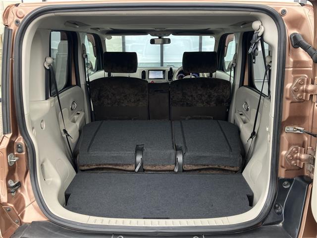 キューブ 15X FOUR Vセレクション 社外メモリーナビ/フルセグTV/純正エンジンスターター/ガラスルーフ/切替4WD/ECO MODE/オートライト/フォグランプ/プッシュスタート/スマートキー/スペアキー(32枚目)