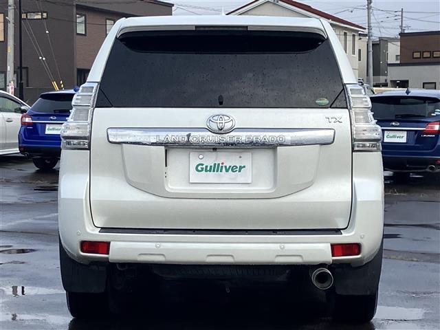 ランドクルーザープラド TX Lパッケージ 純正ナビ/フルセグTV/寒冷地仕様/バックカメラ/シートヒーター/ETC/パワーシート/コーナーセンサー/クルーズコントロール/オートライト/HIDヘッドライト/ステアリングスイッチ(34枚目)