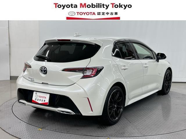 カローラスポーツ G Z インテリジェントクリアランスソナー エアコン Bカメ インテリキー 横滑り防止 クルーズC 盗難防止装置 LEDランプ ナビ付 ABS メモリーナビゲーション キーレスエントリー エアバッグ パワステ(2枚目)