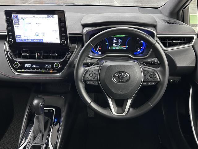 カローラスポーツ G Z インテリジェントクリアランスソナー エアコン Bカメ インテリキー 横滑り防止 クルーズC 盗難防止装置 LEDランプ ナビ付 ABS メモリーナビゲーション キーレスエントリー エアバッグ パワステ(4枚目)