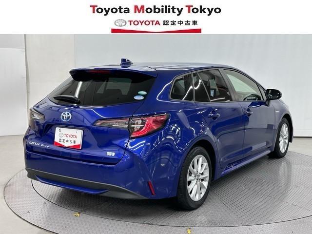 カローラツーリング ハイブリッド　Ｓ　インテリジェントクリアランスソナー　ドラレコ付き　Ｒカメラ　ＡＡＣ　ＬＥＤライト　メディアプレイヤー接続　１オーナー車　横滑防止装置　整備記録簿　クルコン　ＥＴＣ車載器　キーフリーシステム　イモビ（3枚目）