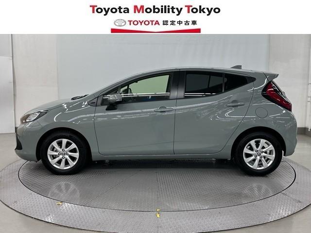 アクア X オールシーズンタイヤ パノラミックモニター 踏み間違い防止 100V ナビ&TV ドライブレコーダー フルセグ 点検記録簿 LEDライト スマートキー 横滑り防止機能 アルミ オートクルーズ ETC(3枚目)