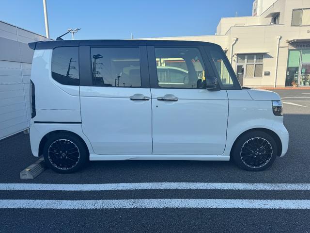 N-BOXカスタム ターボコーディネートスタイル オートクルーズ フルセグ対応 W電動ドア シートヒータ LED ESC リアカメラ ETC 整備記録簿 ソナー ベンチシート アイドリングストップ エアコン ドラレコ USB 両側電動ドア Rカメラ(24枚目)