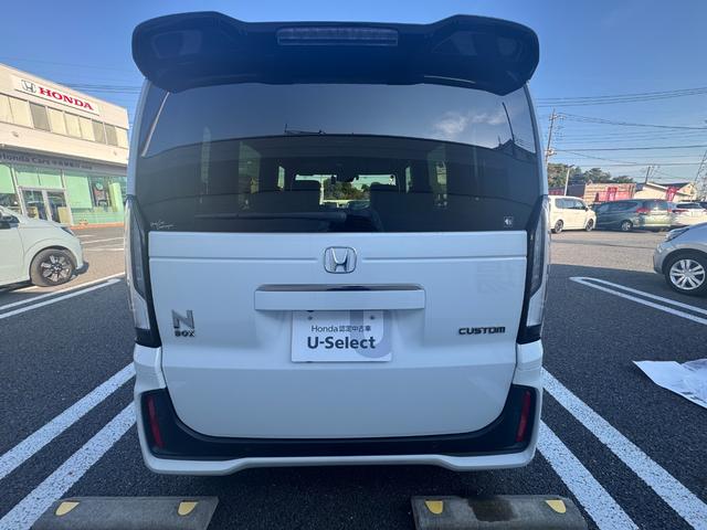 N-BOXカスタム ターボコーディネートスタイル オートクルーズ フルセグ対応 W電動ドア シートヒータ LED ESC リアカメラ ETC 整備記録簿 ソナー ベンチシート アイドリングストップ エアコン ドラレコ USB 両側電動ドア Rカメラ(25枚目)