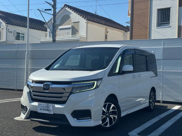 ステップワゴンスパーダ スパーダホンダセンシング　盗難防止　助手席エアバッグ　フロントカメラ　Ｗパワスラ　記録簿有　地デジ　サイドエアバッグ　ベンチシート　ＬＥＤライト　横滑り防止システム　オートエアコン　リアカメラ（27枚目）