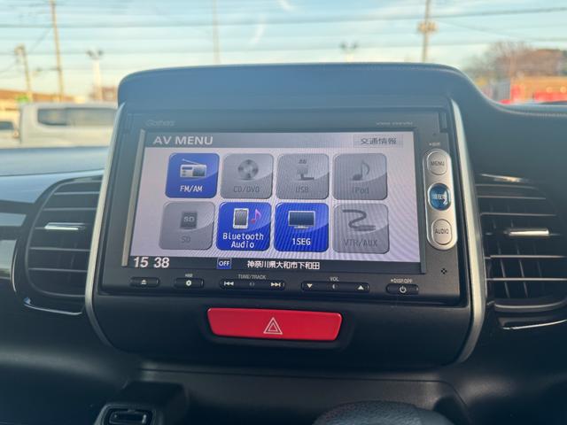 N-BOXカスタム GSSパッケージ 両側パワ-スライドドア LEDランプ TVナビ 整備記録簿 スマ-トキ- Bカメ ETC付き エアコン ESC A-STOP 盗難防止システム パワーウィンドウ DVD ABS(12枚目)
