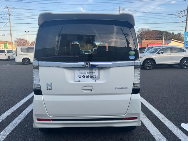 N-BOXカスタム GSSパッケージ 両側パワ-スライドドア LEDランプ TVナビ 整備記録簿 スマ-トキ- Bカメ ETC付き エアコン ESC A-STOP 盗難防止システム パワーウィンドウ DVD ABS(21枚目)